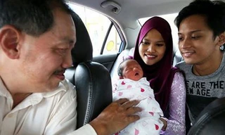 Hai vợ chồng anh Muhammad 