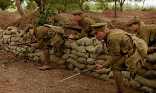 Thế chiến I qua những bức ảnh màu phục chế