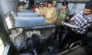 Hiện trường nơi xảy ra sự việc. Ảnh: BBC