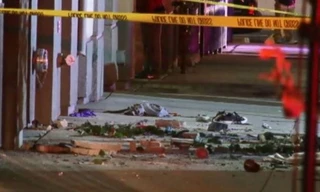 Hiện trường vụ tai nạn. Ảnh: Irishtimes