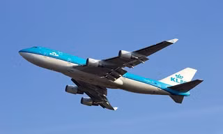 Một chuyến bay của KLM. 