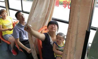 Xe buýt có ghế dành riêng cho “bà mẹ bỉm sữa”