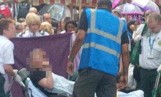 Bà mẹ sinh con ngay giữa đường