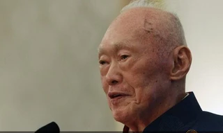 Cựu Thủ tướng Singapore Lý Quang Diệu. Ảnh: Channel News Asia