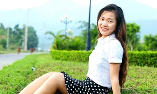 Cô gái Tam Đảo dự thi Người đẹp Tây Thiên