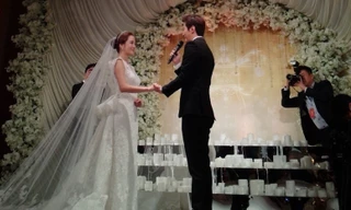 Chiêm ngưỡng loạt ảnh cưới lãng mạn của Chae Rim