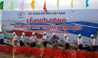 Vinatex xây nhà máy 150 tỷ đồng tại Bạc Liêu