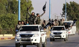 Các phiến quân IS. 