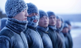 Trung Quốc luyện binh trong cái lạnh âm 30 độ C