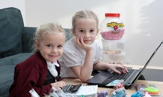 Hai nữ doanh nhân 'nhí' của nước Anh