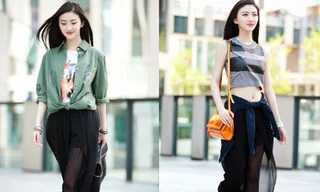 Cảnh Điềm xuống phố “cực chất”