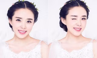 Nhan sắc “Hằng Nga” Nhan Đan Thần diện áo tân nương