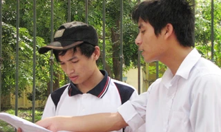 Chiều nay, ba thí sinh thi lại môn toán