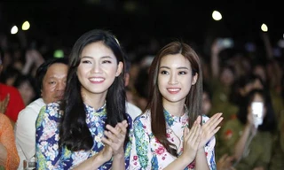 Hoa hậu, Á hậu Việt Nam xúc động gặp những nhân chứng sống của thời đạn bom