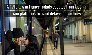 Nước nào có luật cấm hôn nhau ở sân ga, người sống được kết hôn với người chết