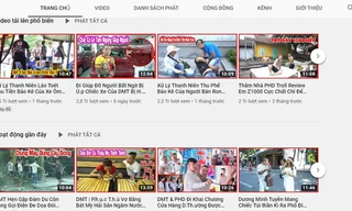 Dương Minh Tuyền tiếp tục làm những video có nội dung bạo lực đăng lên mạng. Ảnh chụp màn hình.