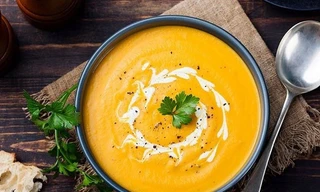 Một trong những thành phần chính của bí đỏ là vitamin C – chất tác dụng tăng sức đề kháng cho cơ thể. Ảnh: Internet