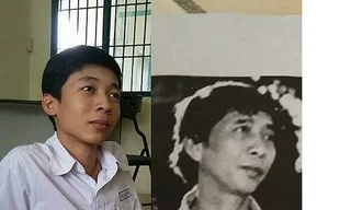 Từ tỷ lệ khuôn mặt, đôi mắt cho đến cách tạo dáng đều có sự giống nhau khá lớn giữa nam sinh và nhà thơ Thanh Thảo.