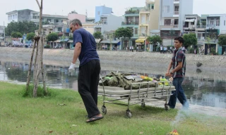 Phát hiện thi thể trên kênh Tàu Hũ