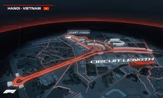 Mô hình đường đua F1 ở Hà Nội