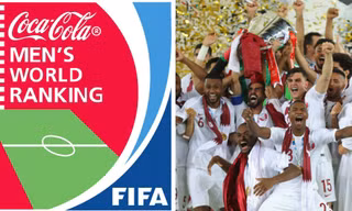 Tuyển Qatar tăng thêm 38 bậc trên bảng xếp hạng FIFA