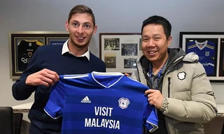 Emiliano Sala vừa ký hợp đồng với Cardiff City vào thứ 7 tuần trước