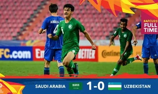 Thua đau Saudi Arabia, U23 Uzbekistan trở thành cựu vương 