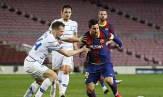 Barcelona đã rất vất vả để giành chiến thắng trước Dynamo Kyiv
