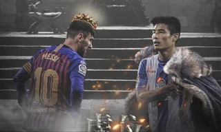 Ảnh quảng bá trận đấu giữa Barcelona và Espanyol 