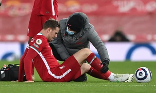 Jordan Henderson đối mặt nguy cơ nghỉ thi đấu dài hạn.