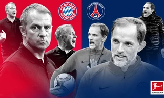 Flick và Tuchel hứa hẹn có màn đấu trí rất hấp dẫn.