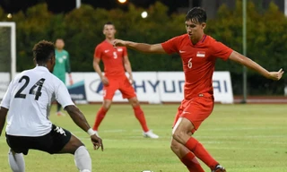 Jacob Mahler (số 6) bất ngờ được dự AFF Cup 2018