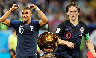 Kylian Mbappe và Luka Modric thách thức Ronaldo