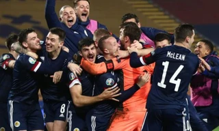 Đội tuyển Scotland chính thức có vé dự EURO 2021