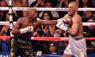 Conor McGregor thất bại trước Floyd Mayweather trong trận đấu cách đây 3 năm.