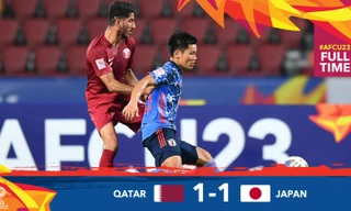 U23 Qatar bị cầm hòa dù đá hơn người suốt hiệp 2. 