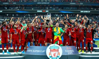 Liverpool vô địch siêu cúp châu Âu 2019.