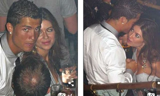 Ronaldo và Kathryn Mayorga trong một hộp đêm ở Las Vegas năm 2009.