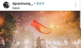 Hình ảnh trên Instagram do tờ Sport Chosun chụp màn hình