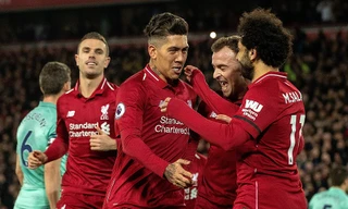 Liverpool vùi dập Arsenal tại Anfield