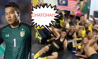 Màn ăn mừng cực độc của tuyển thủ Malaysia