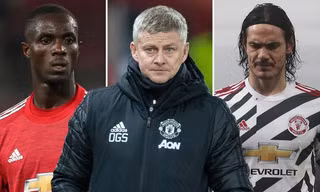 Bailly và Cavani không hài lòng với Solskjaer.