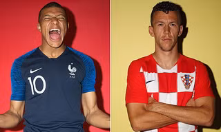 Pháp vs Croatia: 22h00 ngày 15/7