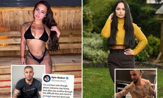 Kyle Walker vi phạm lệnh tự cách ly để thác loạn với gái gọi tại nhà. Ảnh: The Sun.