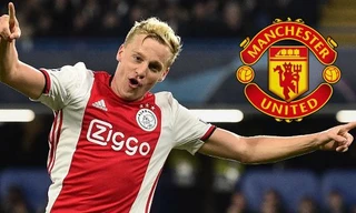 Van de Beek đang trên đường đến M.U.