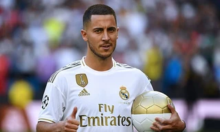 Eden Hazard thỏa giấc mơ khoác áo Real Madrid.
