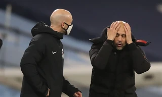 HLV Pep Guardiola tiếc nuối cơ hội bị bỏ phí của Man City.