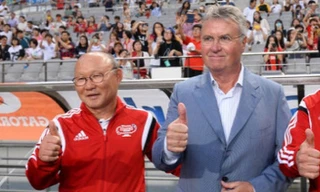 HLV Park Hang Seo là trợ lý của HLV Guus Hiddink ở đội tuyển Hàn Quốc trước đây