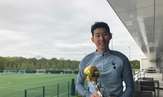 Son Heung Min lần thứ 4 giành Quả bóng vàng châu Á