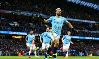 Sergio Aguero tỏa sáng rực rỡ trước Arsenal